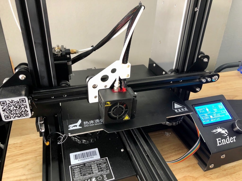 Soporte de cable Ender 3 Pro para cableado Hotend