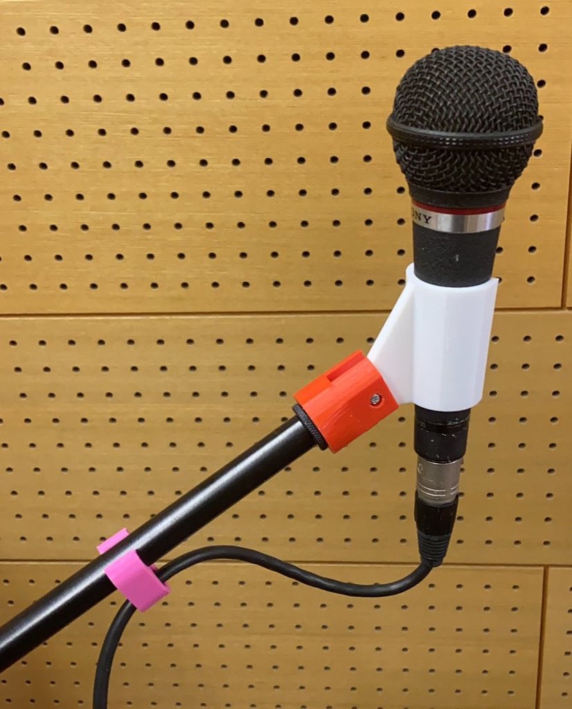 Gancho de cable para micrófono