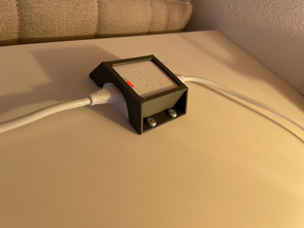 Soporte para tira de luces Hue: montaje seguro para tiras de luces Philips Hue