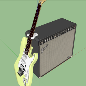 Soporte para amplificador para guitarra y bajo