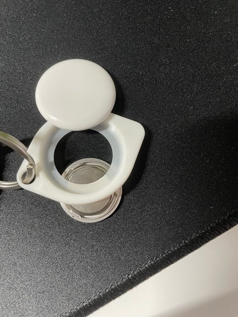 Llavero minimalista AirTag