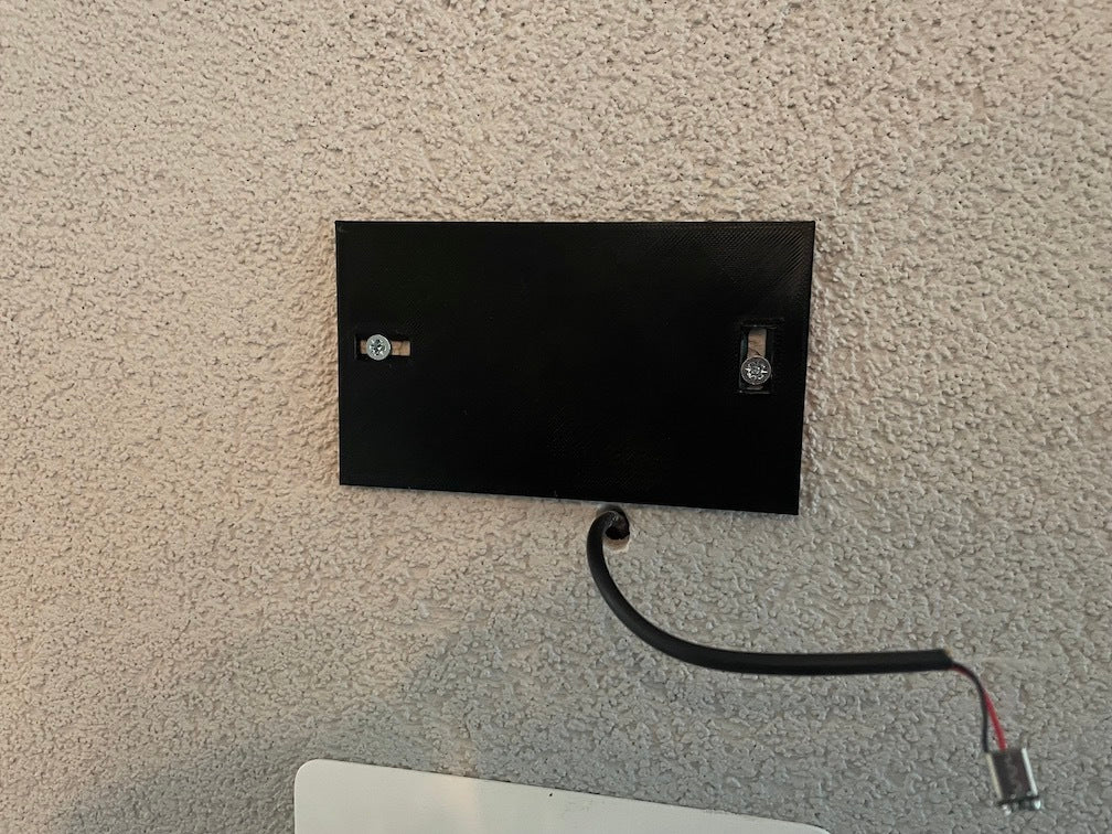Soporte de pared invisible de perfil bajo para tableta