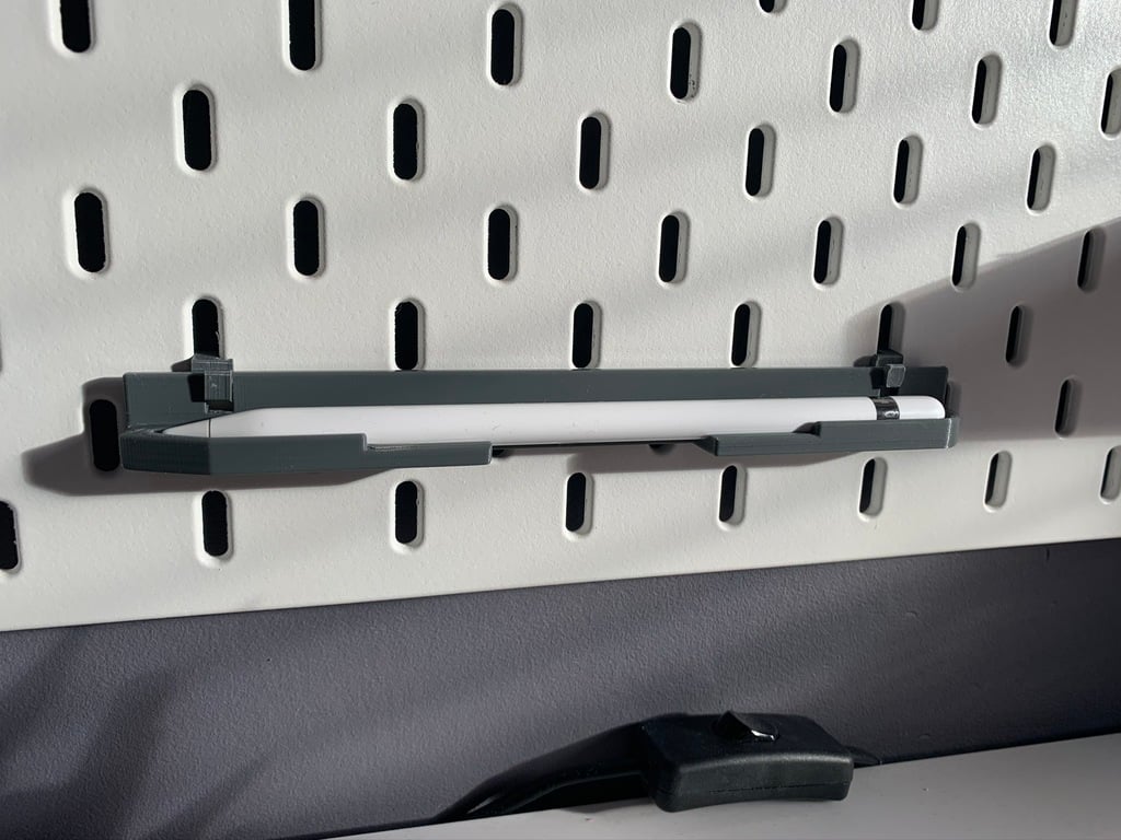 Soporte Apple Pencil/Pencil 2 para tablero de clavijas SKADIS de IKEA