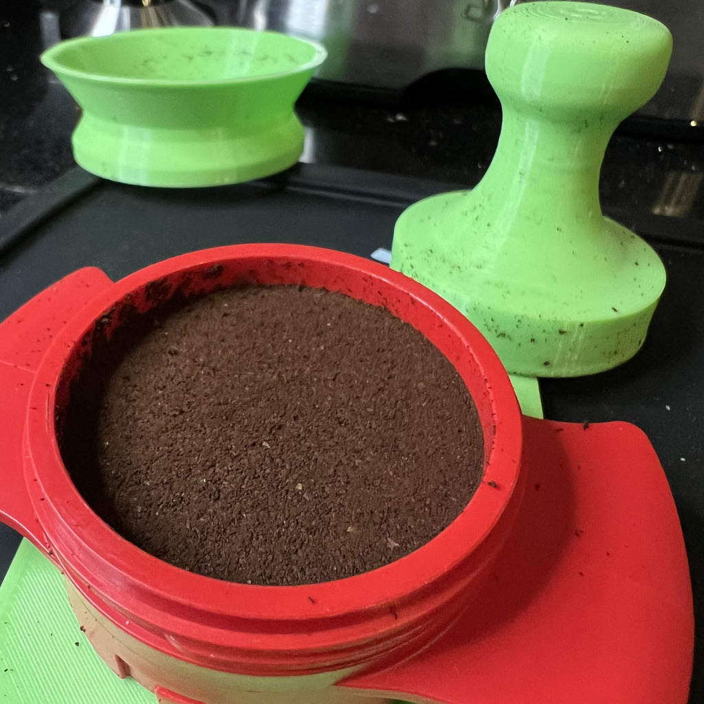 Juego de accesorios Cafflano Kompresso para máquina de espresso manual