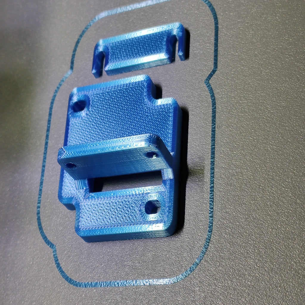 Sidewinder X1 - soporte para el cable del extrusor V2