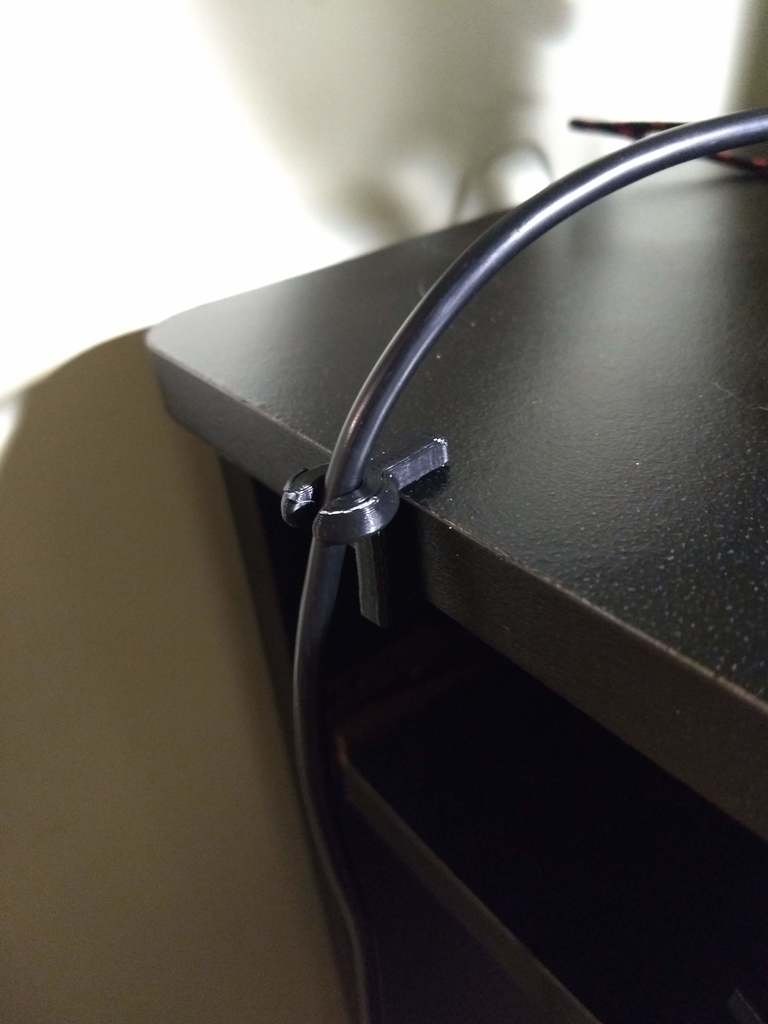 Soporte de cables para escritorio