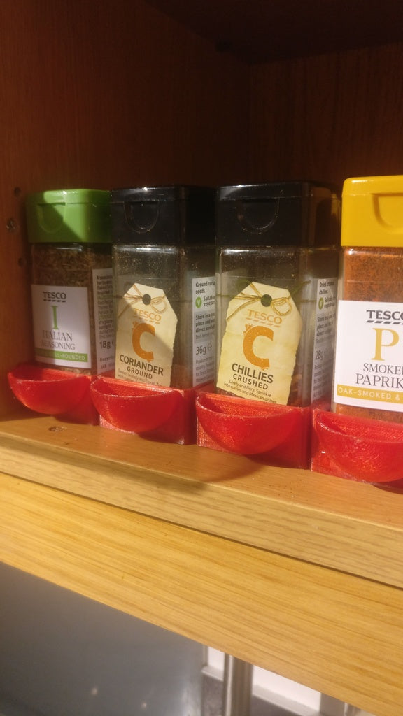 Soporte para tarros de especias para Tesco Krydderskove