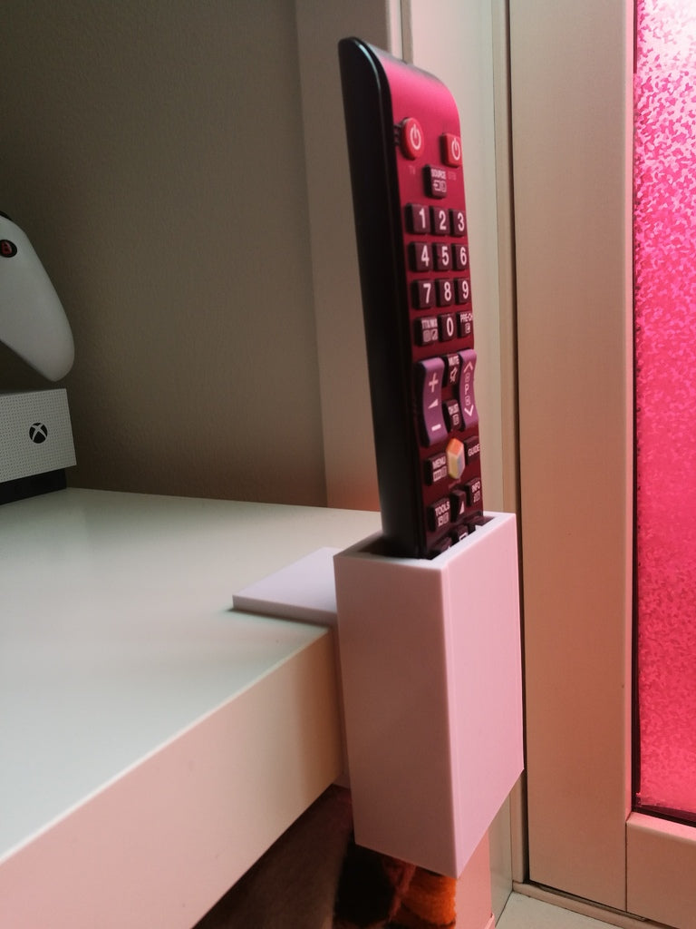 Soporte de mesa LACK de IKEA para mando a distancia de TV Samsung