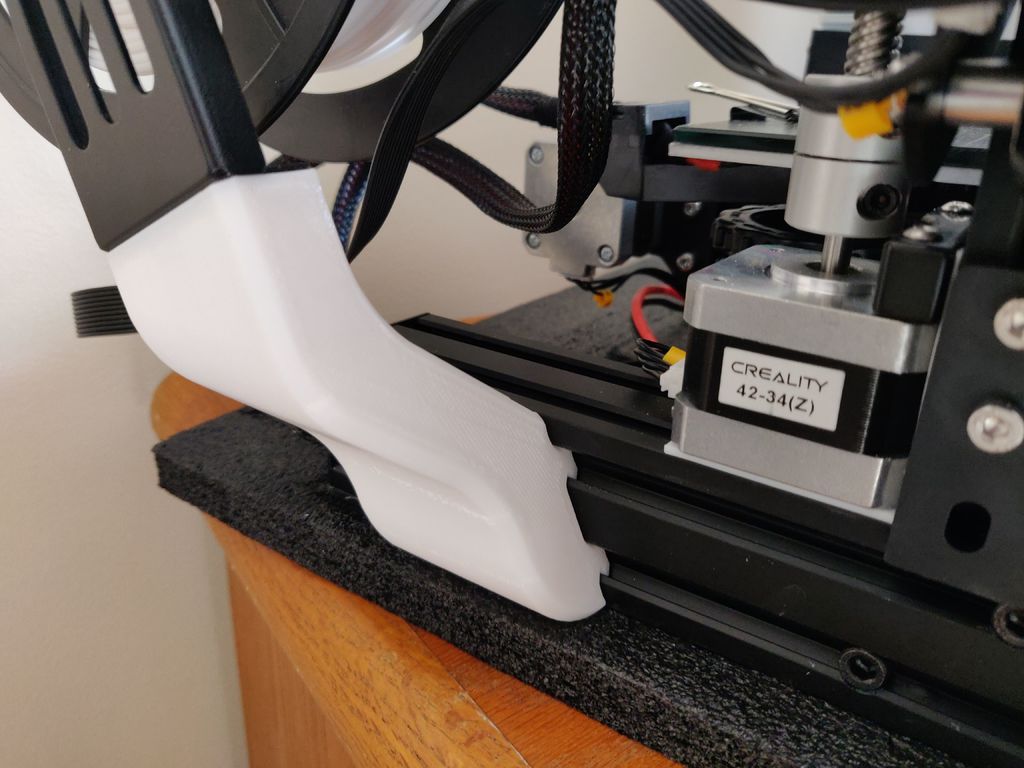Soporte de carrete trasero Ender 3 (rediseño CHEP)