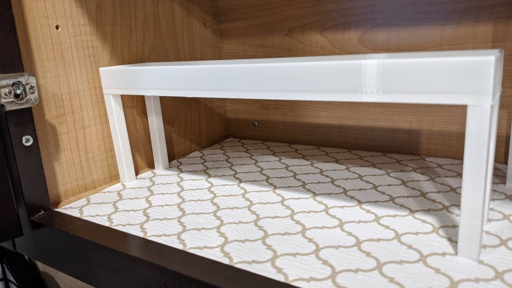 Estante de especias flexible para la cocina