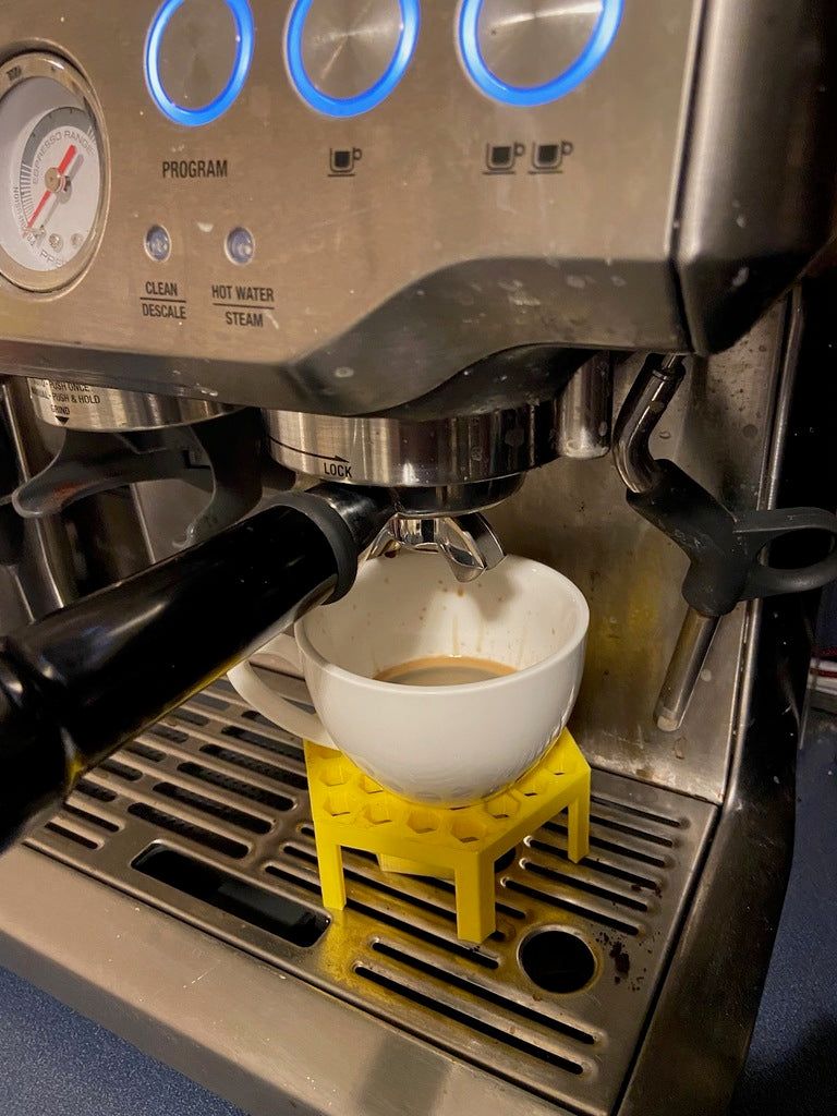 Elevador de taza de espresso