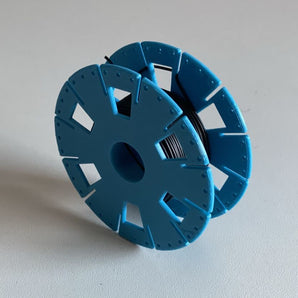 Bobina compacta para cordón elástico de 1 mm