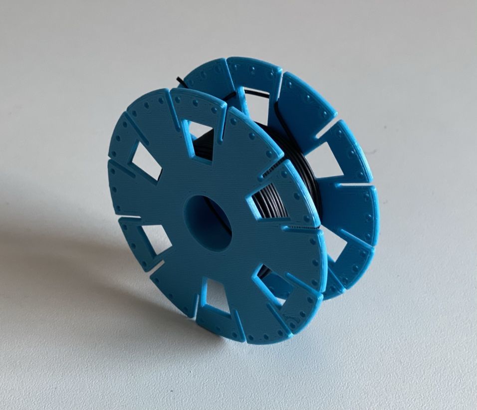 Pequeña bobina para máquina de goma de 1 mm
