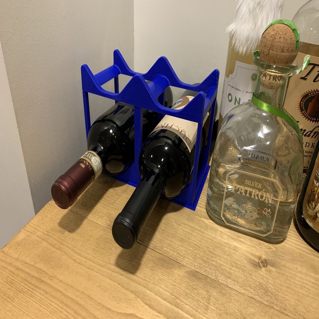 Vinoteca apilable para un almacenamiento óptimo de botellas