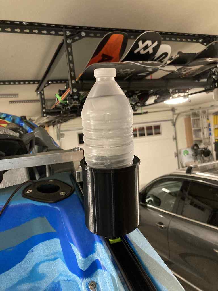 Portavasos de montaje en riel para kayak