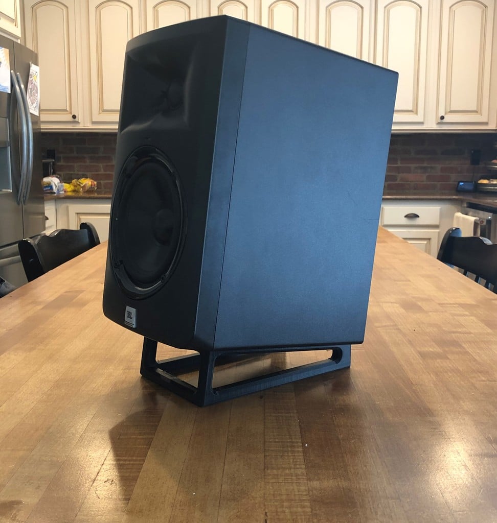 Soporte de altavoz minimalista para escritorio