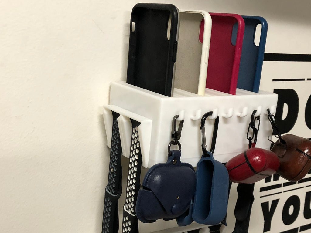 Práctica caja de almacenamiento para AirPods, iPhone y estuches de Apple Watch