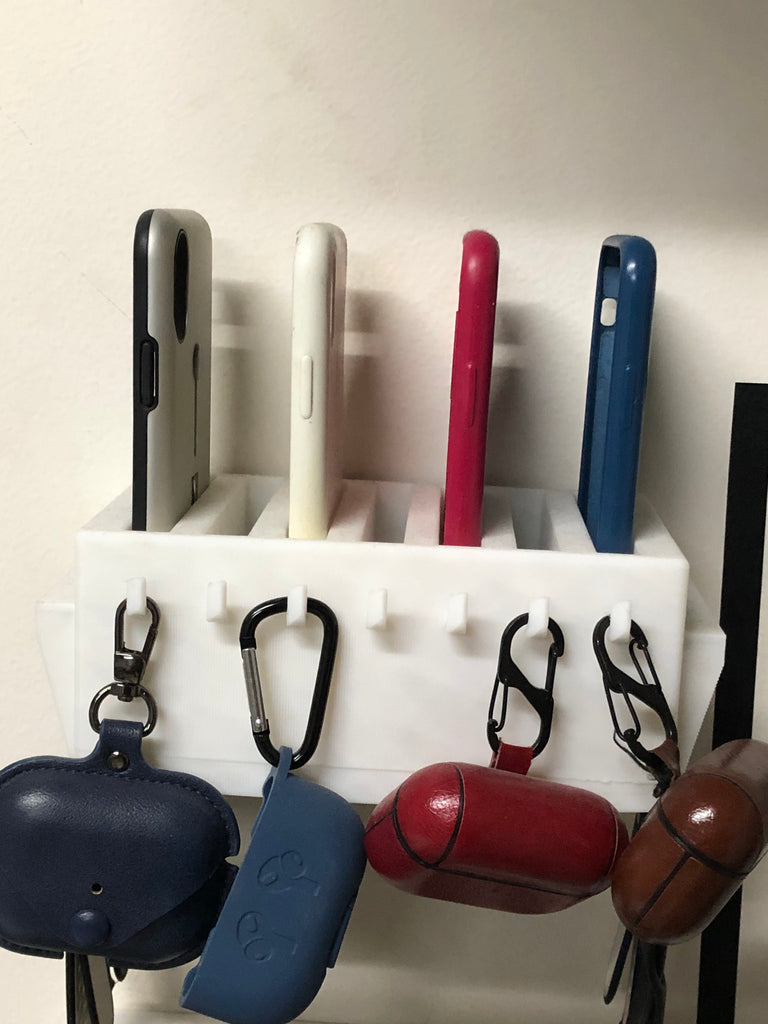 Práctica caja de almacenamiento para AirPods, iPhone y estuches de Apple Watch