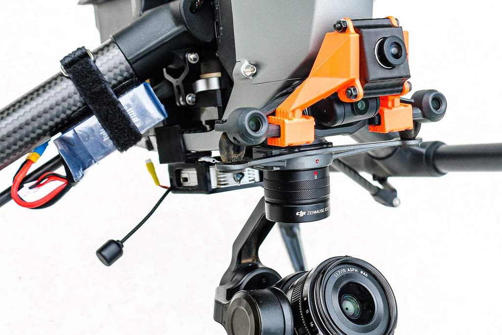 Montaje de la cámara FPV de DJI y unidad aérea para Inspire 2 - Actualización 01/2022