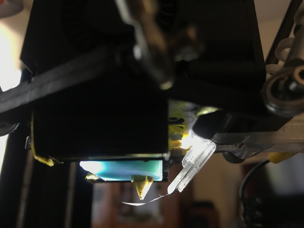 Nuevo clip de autoleveling para impresora 3D Flsun QQ Delta
