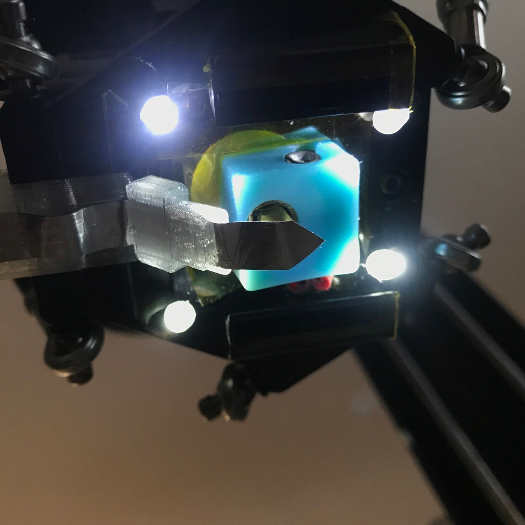 Nuevo clip de autoleveling para impresora 3D Flsun QQ Delta