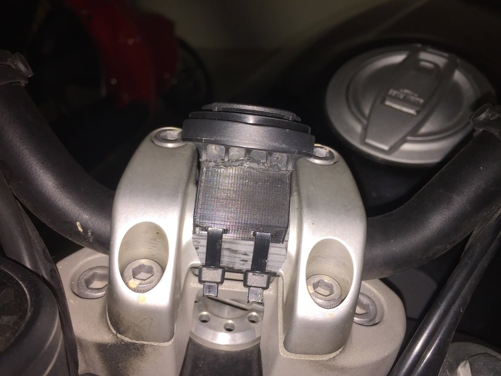 Soporte robusto para teléfono para manillar de motocicleta