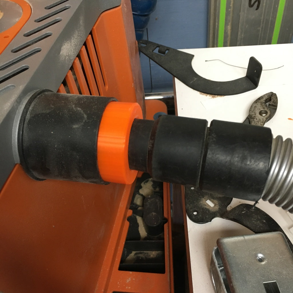 Adaptador de aspiradora universal de 35 mm para taller y PVC