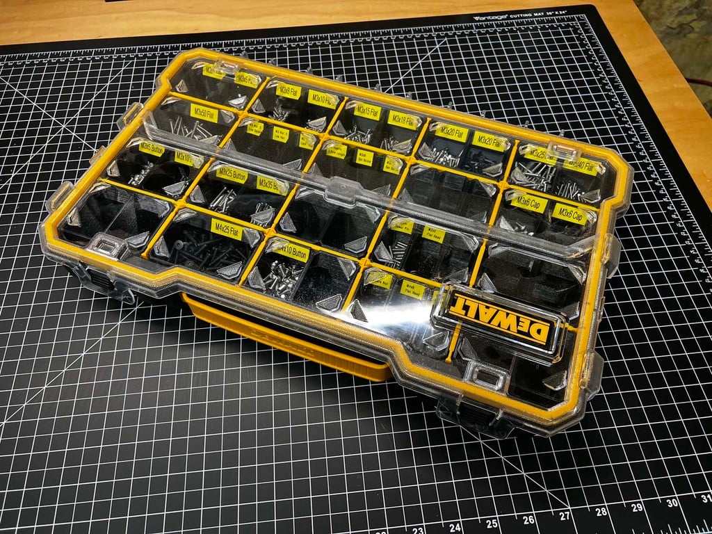 Cajas organizadoras modulares para piezas pequeñas