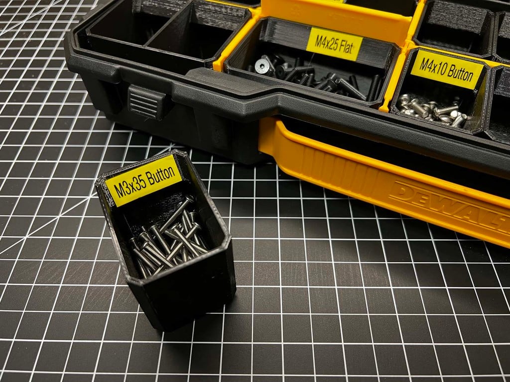 Cajas organizadoras modulares para piezas pequeñas