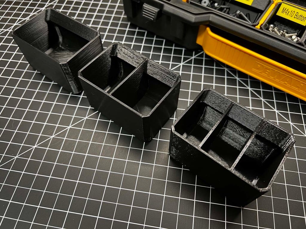 Cajas organizadoras modulares para piezas pequeñas