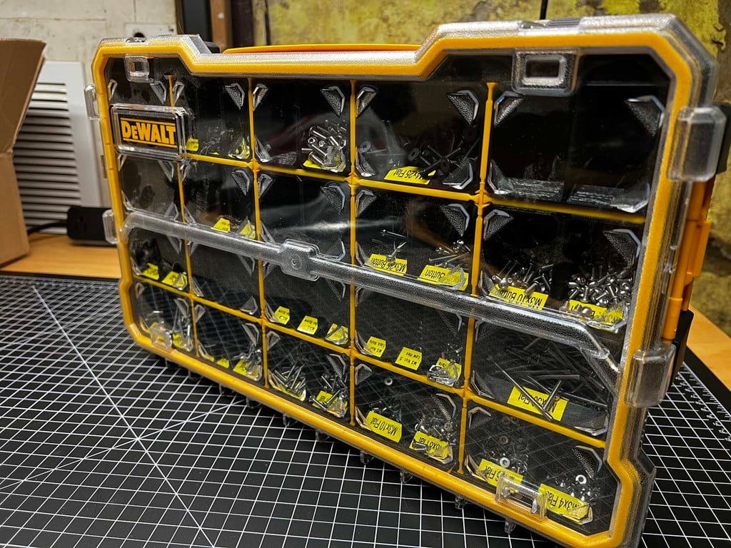 Cajas organizadoras modulares para piezas pequeñas