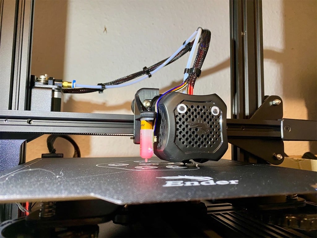 Clip de cable Ender 3 V2 para Hotend