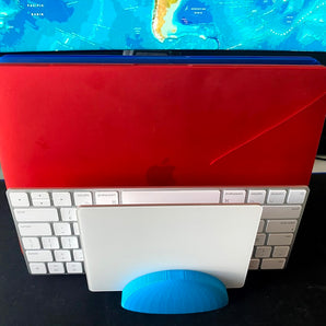 Base de escritorio para MacBook Pro y accesorios