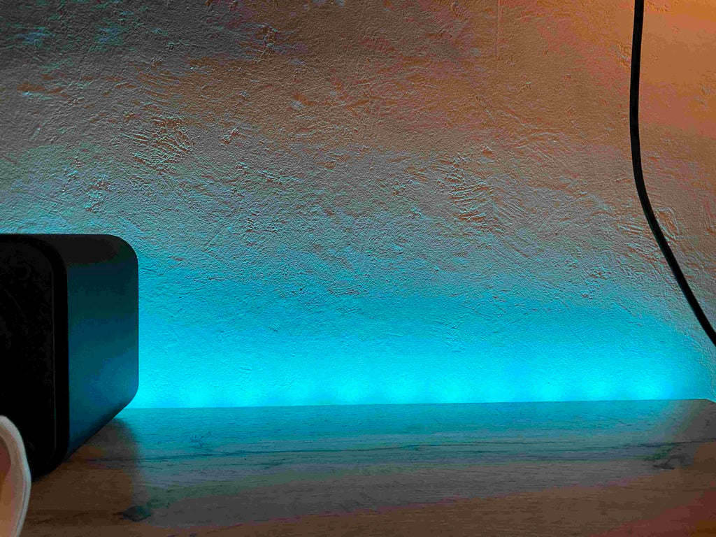 Soportes de montaje de tira de luz Philips Hue para estantes y mesas