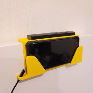 Práctica mesita de noche para teléfono y mando a distancia para camas IKEA Malm