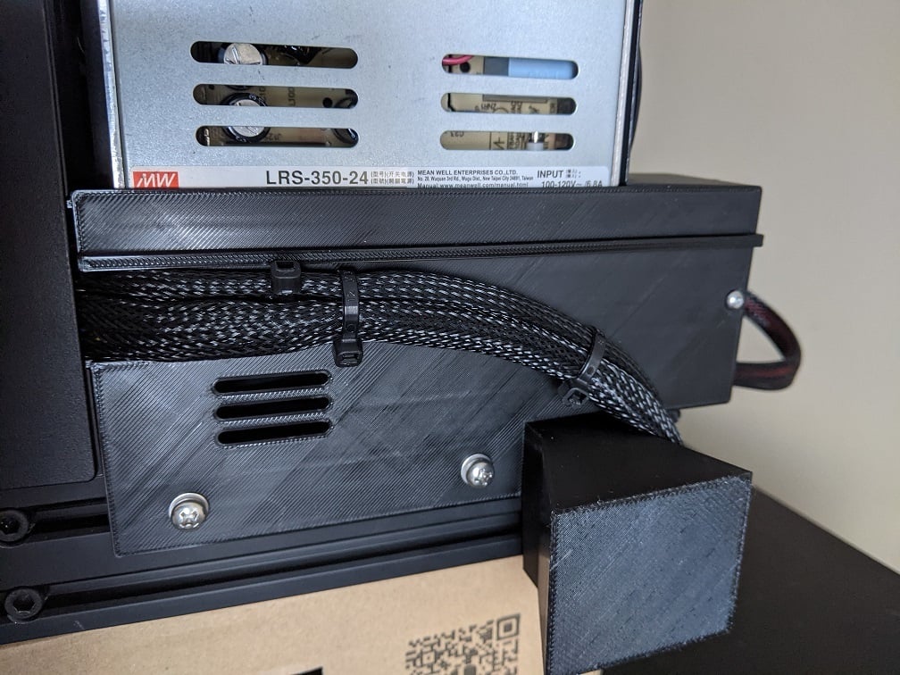 Cubierta protectora para terminales de fuente de alimentación Ender 3 V2