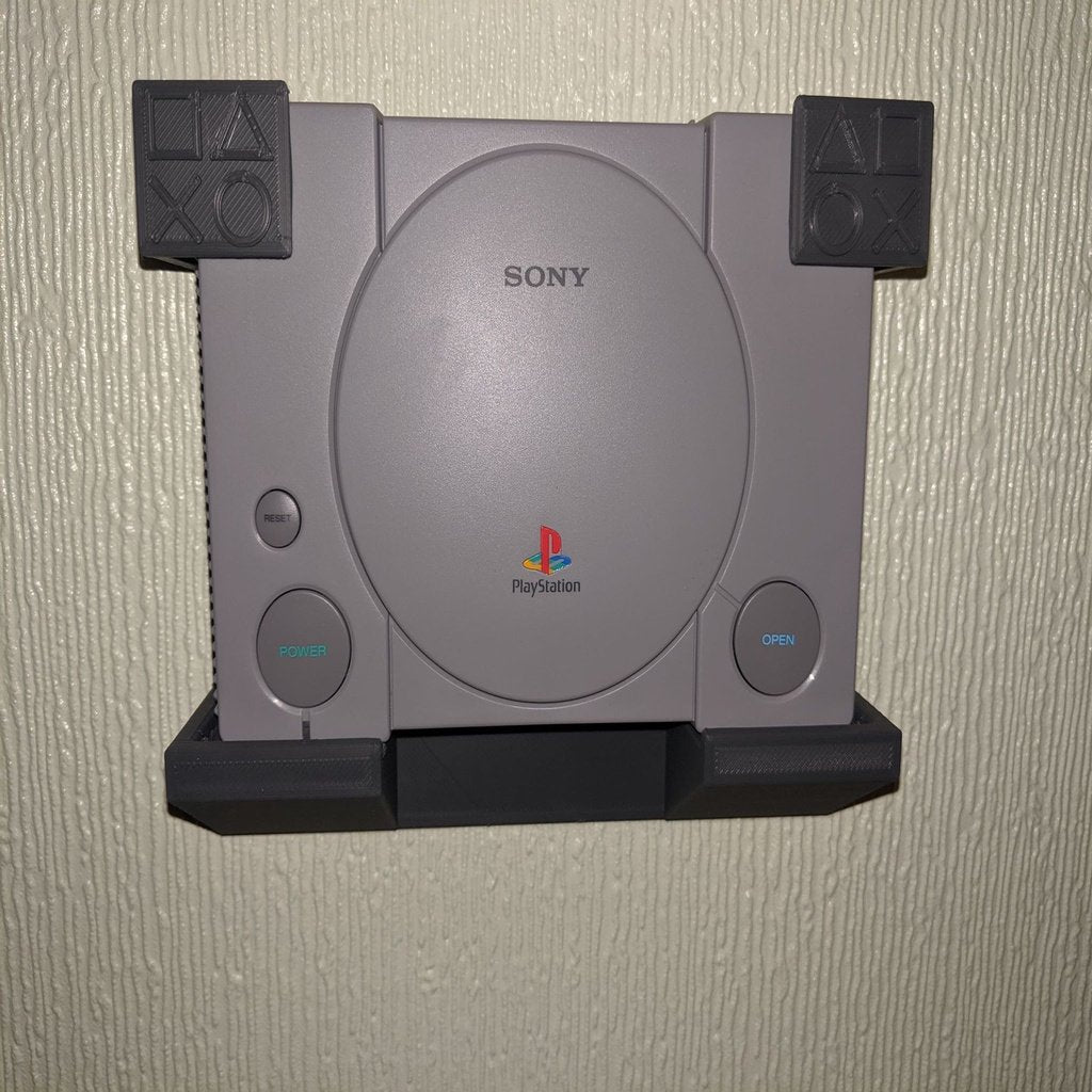 Montaje en pared para PlayStation 1 Classic