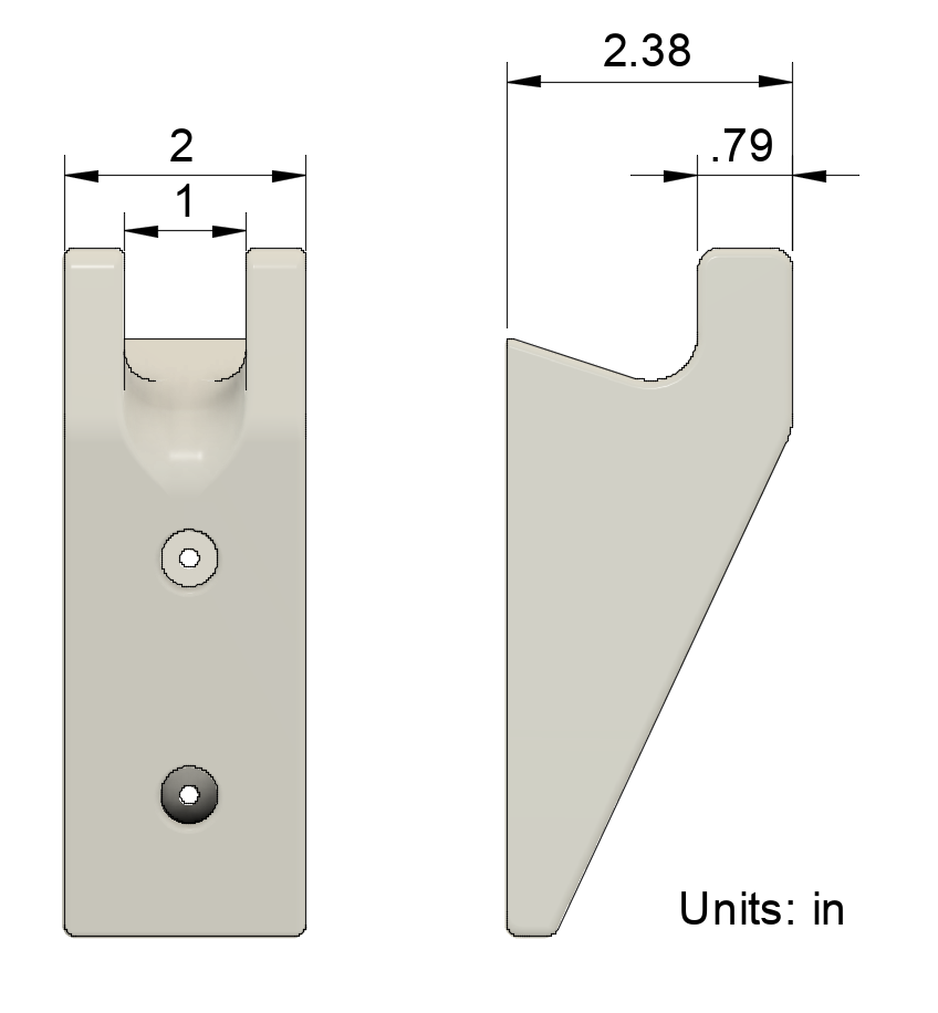 Soporte de pared para bicicleta de montaña