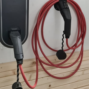 Soporte de cable de tipo 2 montado en la pared para coche eléctrico