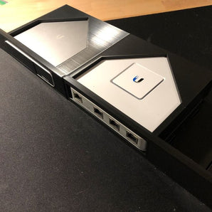 Ubiquiti UniFi USG y Cloud Key Gen 2 Plus Montaje en rack