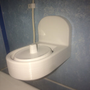 Montaje en pared para el cargador de cepillo de dientes Braun Oral-B 3762