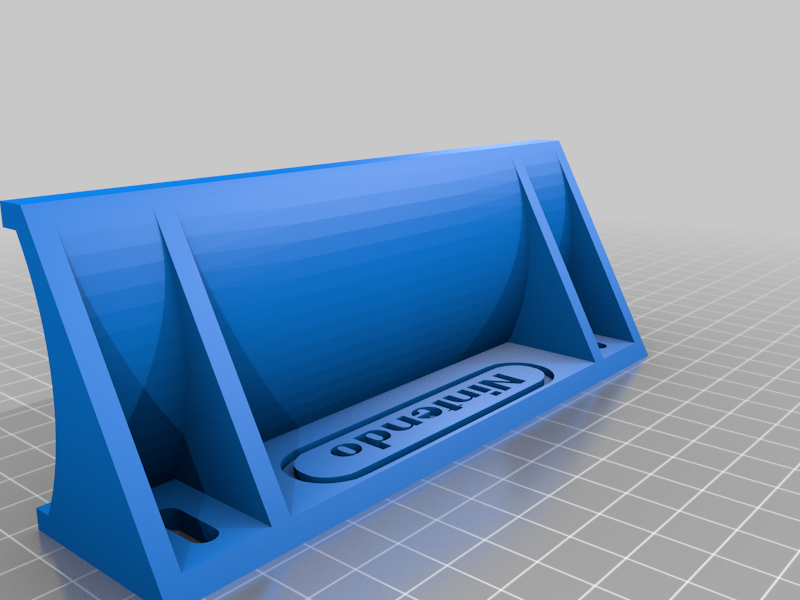 Sistema de montaje en pared para Wii U - Almacenamiento modular