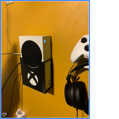 Montaje en pared para Xbox Series S
