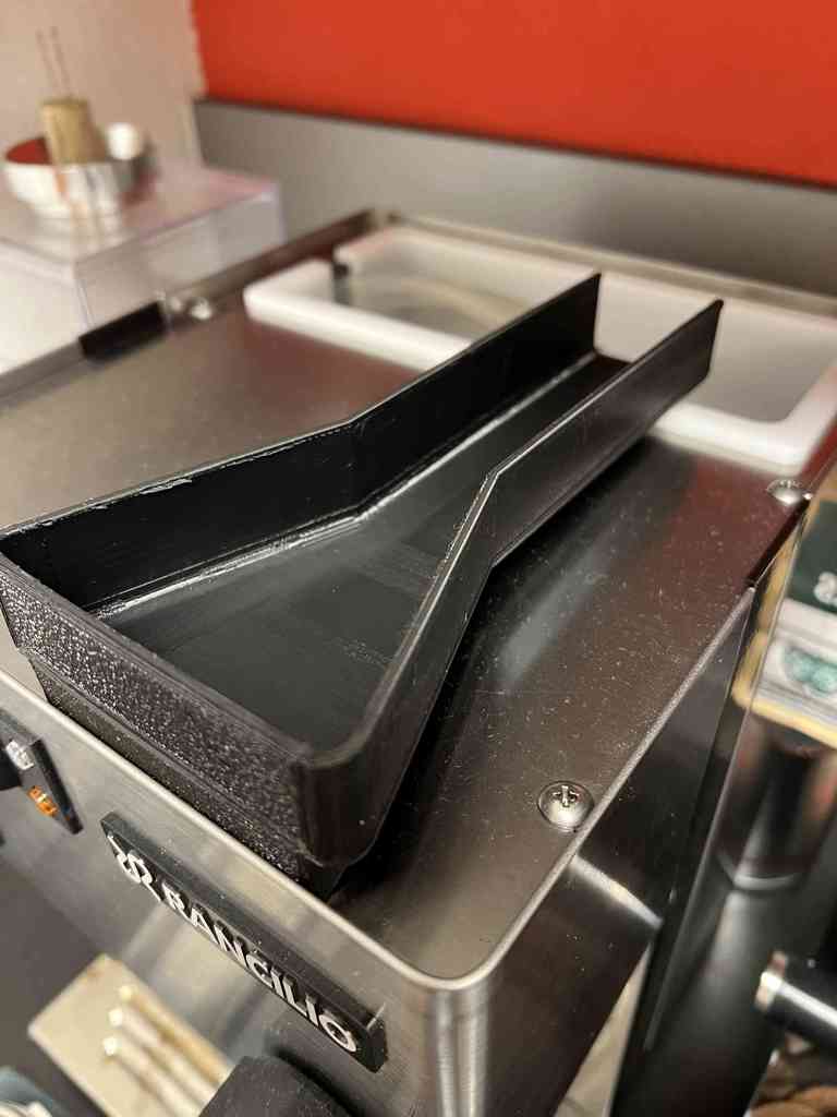 Conducto de espresso extendido para Rancilio Silvia: flujo optimizado (190x38 mm)