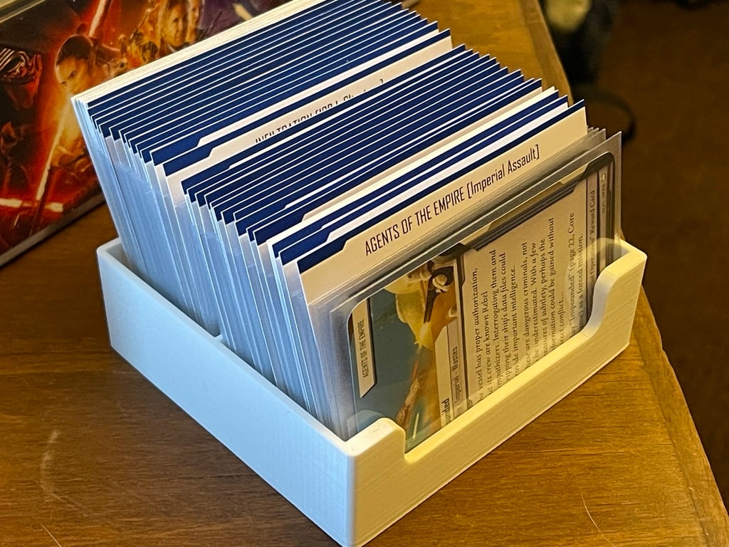 Star Wars: Organizador de tarjetas y fichas de Imperial Assault