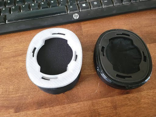 Adaptador de repuesto para almohadillas para los oídos Turtle Beach Elite 800 RX