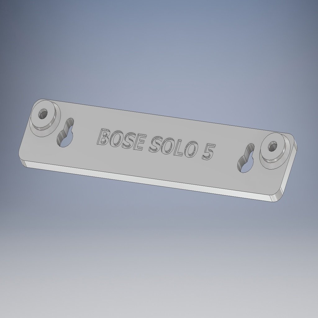 Montaje en pared Bose Solo 5