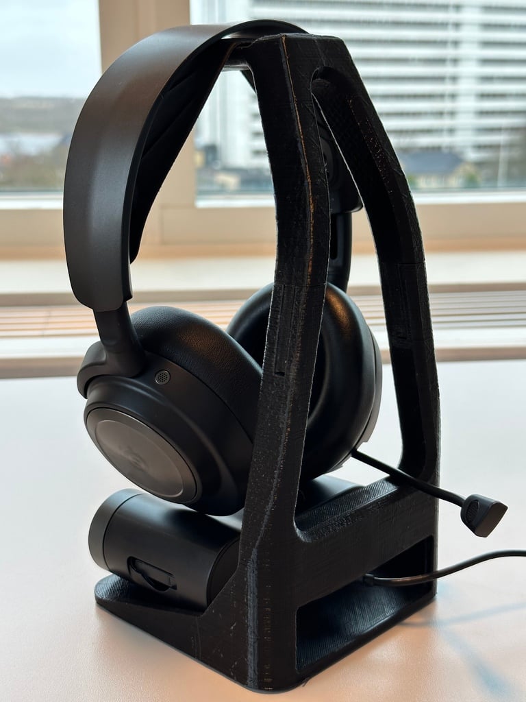 Soporte para auriculares para SteelSeries Arctis Pro Wireless (+Nova) (2 piezas)