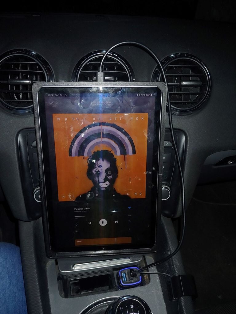 Soporte para tablet para Audi TT Mk2 (8J) - Compatible con Samsung Galaxy S6