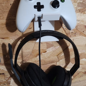 Soporte de pared para mando de Xbox y auriculares v2